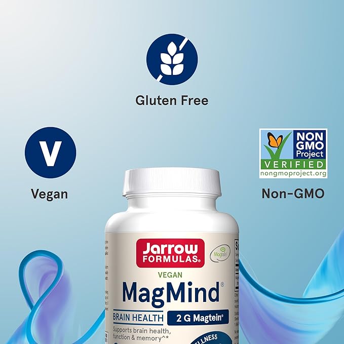Jarrow Formulas MagMind Brain Health 90 Capsules, 30 Day 12
