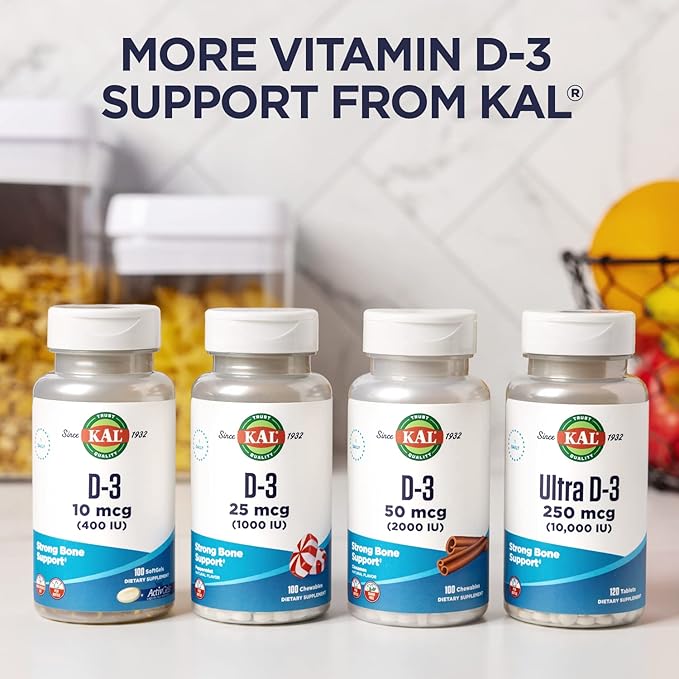 Kal 1000 Iu D-3 & K2 60 Count 1)