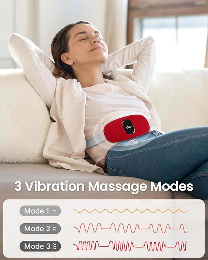 iDOO Wearable Heating Pad, FSA HSA 3 Heat 3 Massage