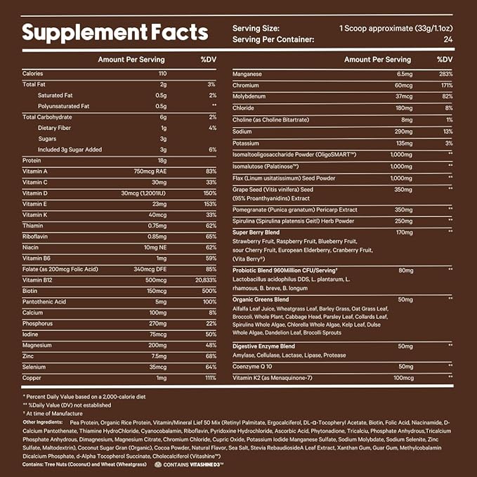 Meal Replacement Shake 24 Servings)