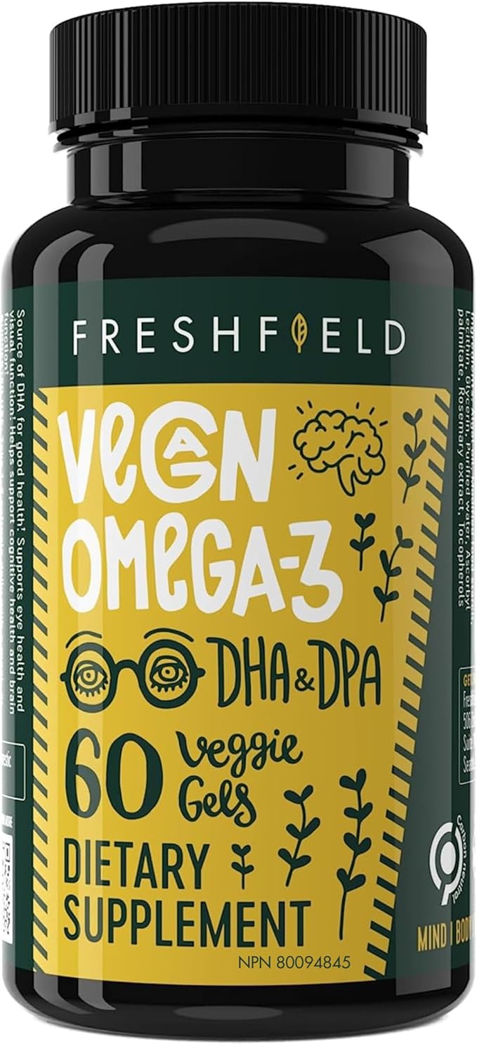 Freshfield Vegan Omega 3 DHA: Sustainably