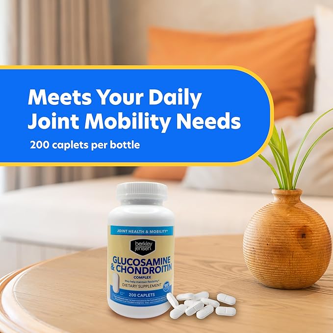 Berkley Jensen Glucosamine Chondroitin MSM Boswellia Complex 200 Caplets 1)