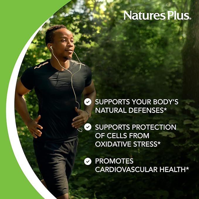 NaturesPlus Vitamin E 400 iu 60 Softgels 60 Servings
