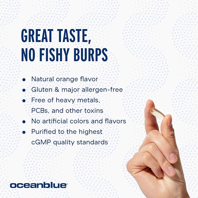 Oceanblue Professional Vegan Omega-3 1300-60 Count 30 Servings