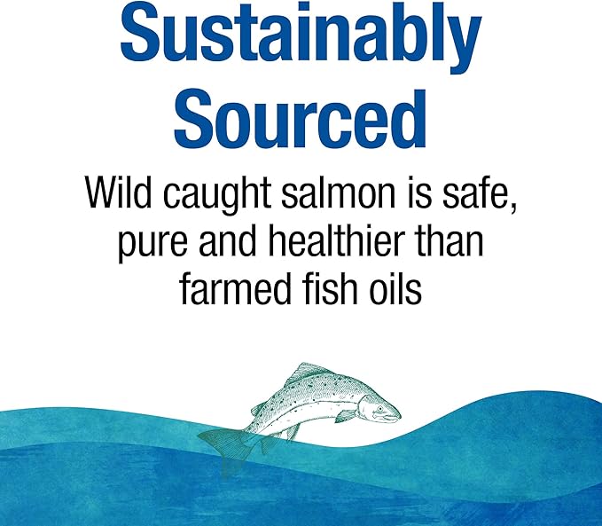 NATURAL FACTORS Wild Alask Salmon Oil, 90 CT