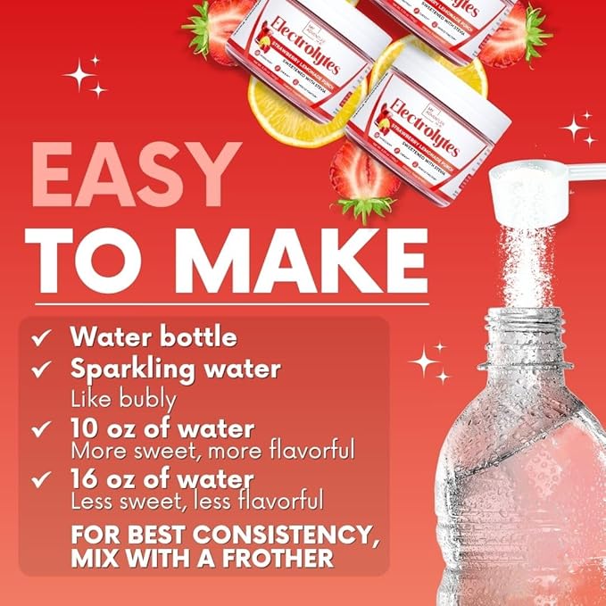 Zero Sugar - Strawberry Lemonade Punch 30 Servings