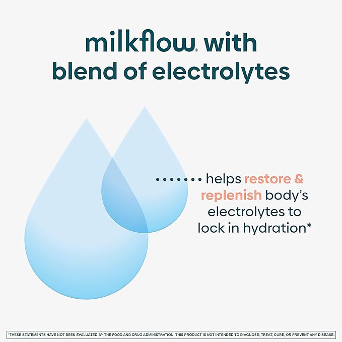 UpSpring Milkflow Electrolyte Breastfeeding Supplement Drink 16 Drink