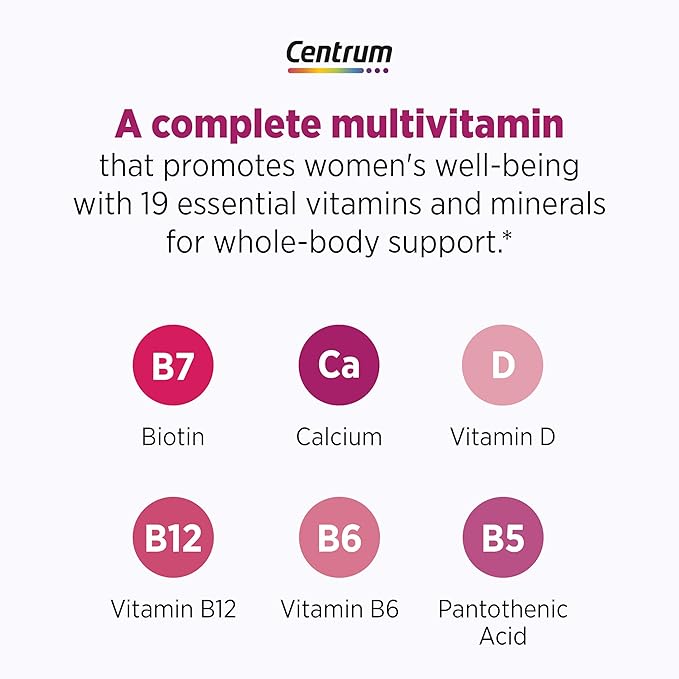 Centrum Complete Multivitamin Supplement + Hot 30 Count