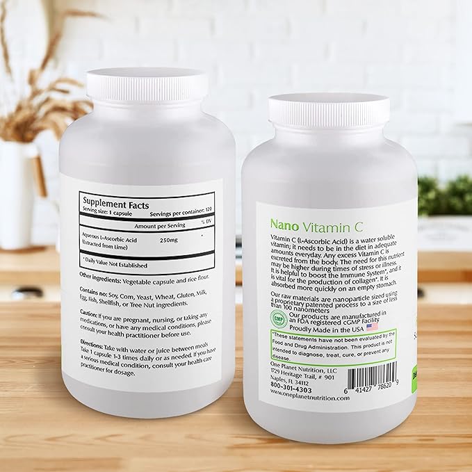 Nano Vitamin C 120 Capsules