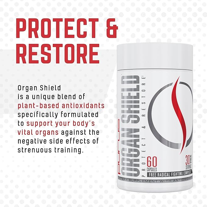 Purus Labs Organ Shield Active Antioxidant 30 Servings, 60 Gelatin