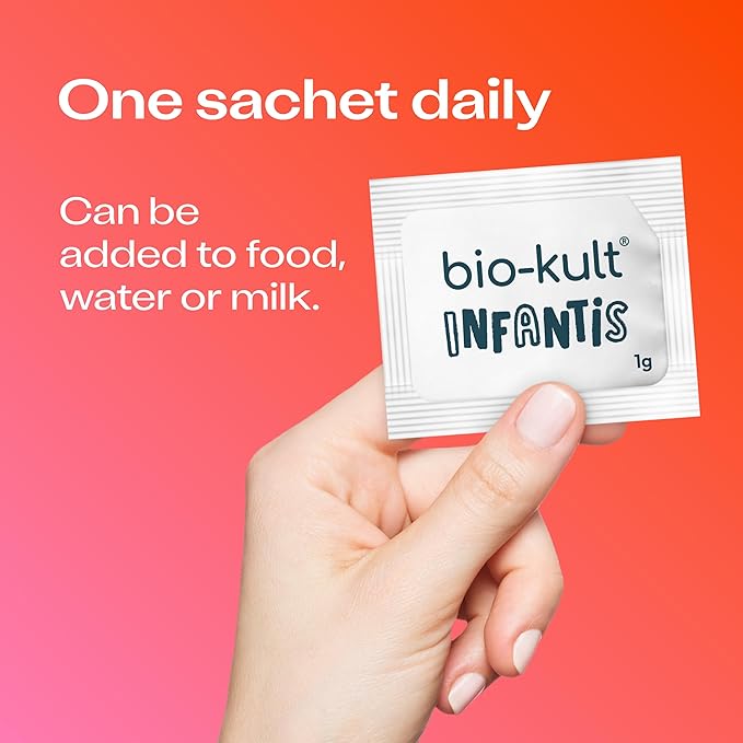 Bio-Kult Infantis Probiotic Daily Supplement with 7 Gut-Friendly Probiotic Strains – 16 Sachets