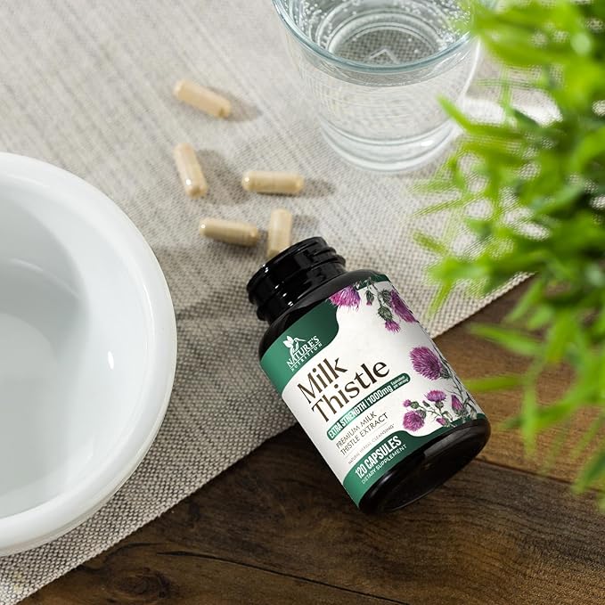 Nature's Milk Thistle 1000mg 120 Capsules
