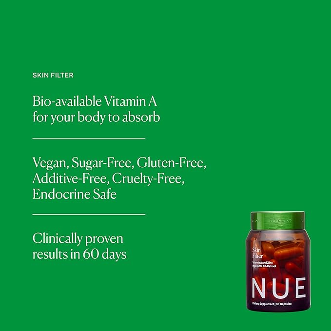 The Nue Co. SKIN FILTER Supplement, 30 Capsules