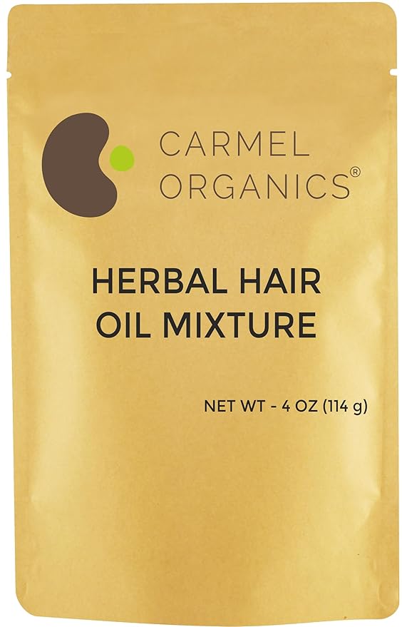 CARMEL ORGANICS Herbal Hair Oil Mixture 114 Gram
