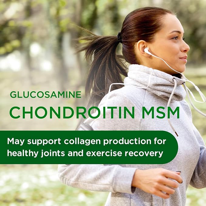 EMERALD LABS Glucosamine Chondroitin with MSM 120 Capsules