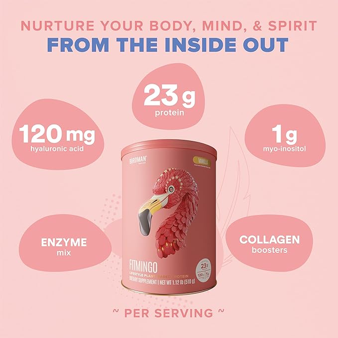 BIRDMAN Fitmingo Vegan Protein Powder 23g Plant