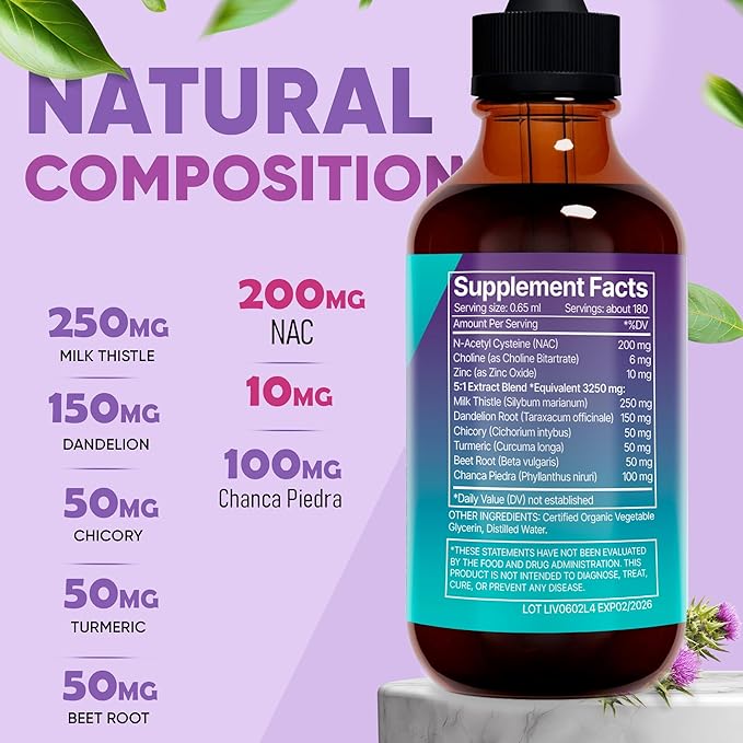 Liver Support 4 fl oz Liquid 90-Day Supply