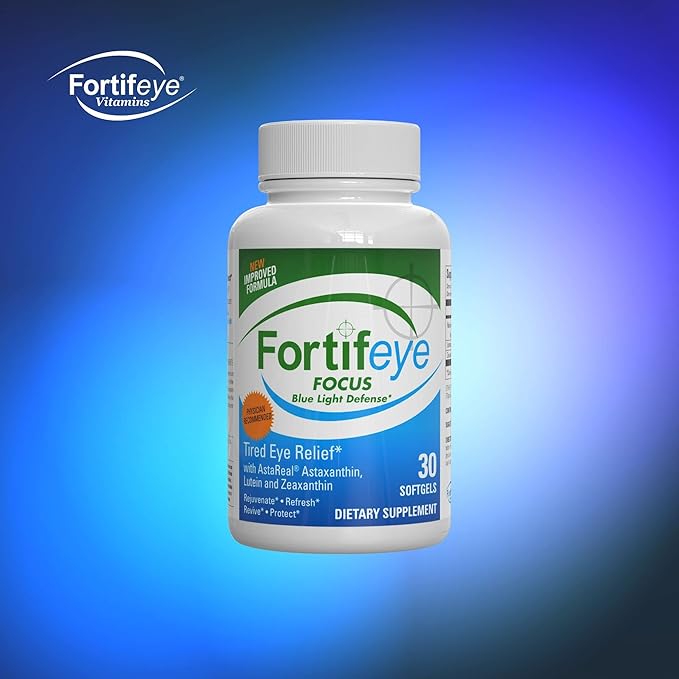 Fortifeye Focus Eye Care Supplement 30 Softgel