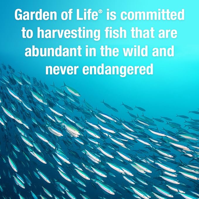 Garden of Life Oceans Mom Prenatal 3 Fish 350mg Prenatal 30 Small