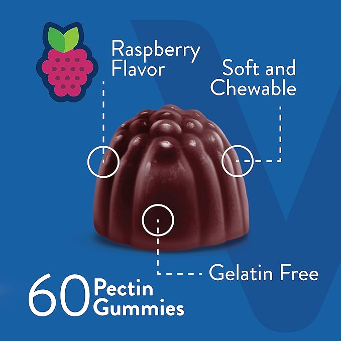 L-Theanine Gummies with Ginkgo Biloba for Adults - Aids in Focus & Relax, Improve Mood - Non GMO, Gelatin Free, Vegan, Gluten Free, Naturally Sourced Chewable Tasty Raspberry Flavored Gummy