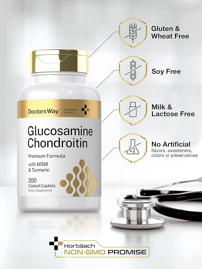 Doctor's Way Glucosamine Chondroitin 200 Caplets