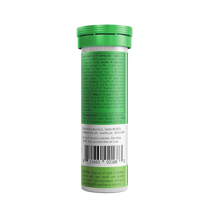 Nuun Drink Tab Tangerine Lime, 12 ct