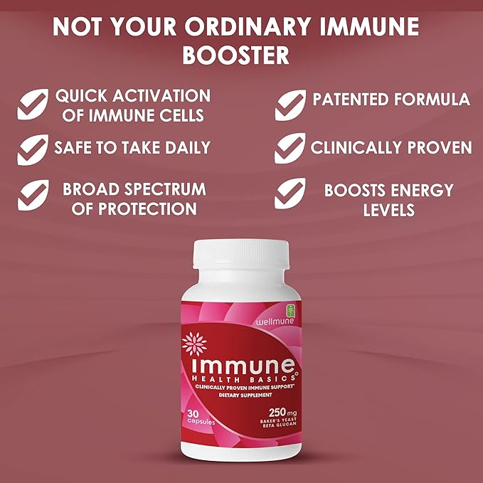 Ultra Strength Immunity 30 Capsules, 250 mg