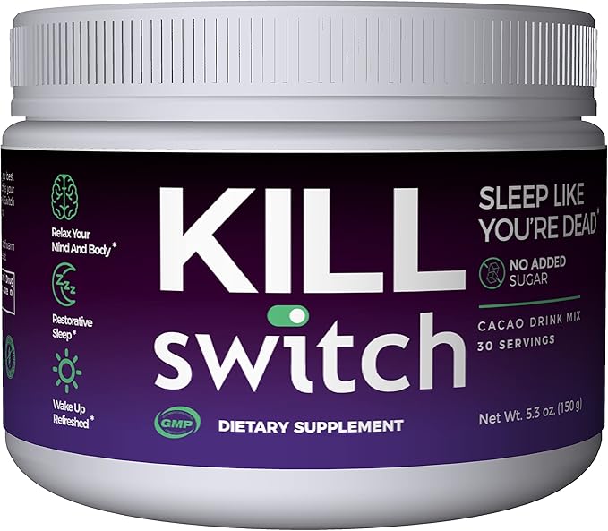 Killswitch Nootropics Brain & Sleep Support Supplement
