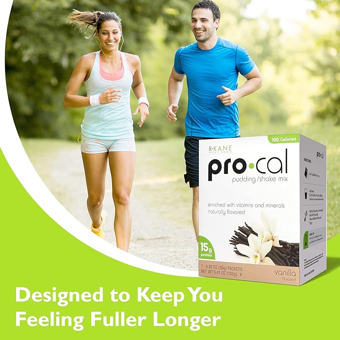 Pro-Cal Vanilla Protein Drink Mix 15g Protein 7 Packets