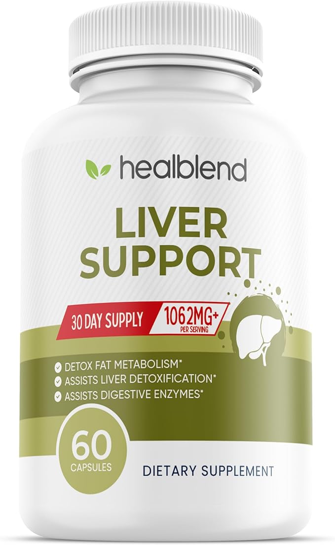 Liver Support - Natural Milk Thistle 60 Veggie (30 Days