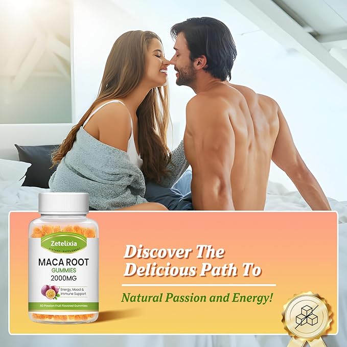 Superior Absorption Maca Root Gummies 2000 120 Gummies