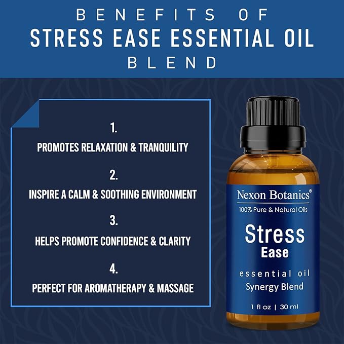 Stress Ease Essential Oil Blend 30ml-
