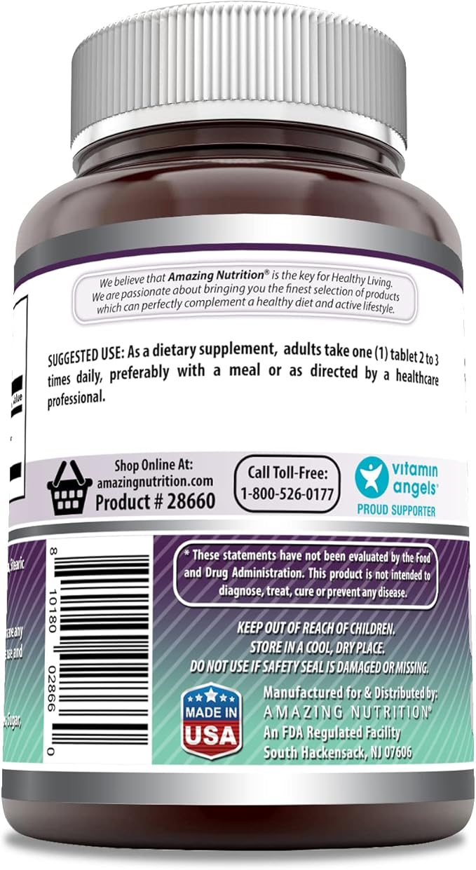 Amazing Formulas MSM 1500mg 180 Tablets Supplement