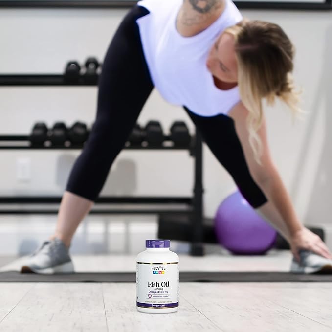 21st Century Fish Oil 1200 mg 140 Count