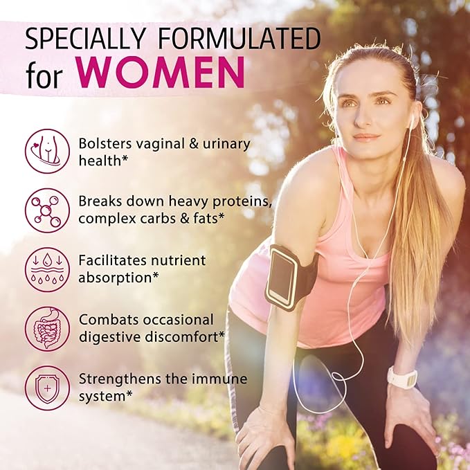 Bonawell Probiotics for Women 100B, 30 Veggie
