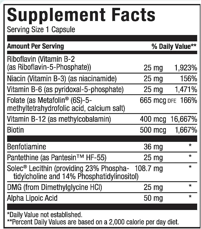 Maxi Methyl B Supreme Capsules, 60 Count