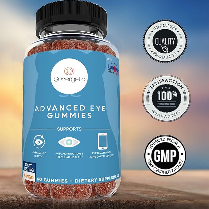 Premium Eye Support Gummies–Lutein Gummies 2020-60 Eye