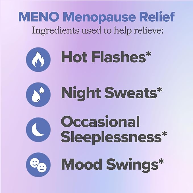 MENO Vitamins for Menopause, 30 Servings 1) - KSM-66 -