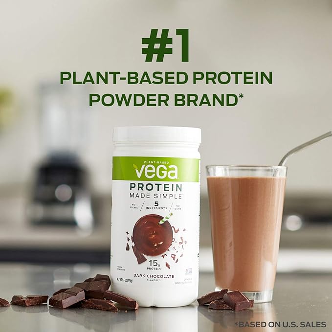 Vega Protein Made Simple, Dark Chocolate 9.6 oz
