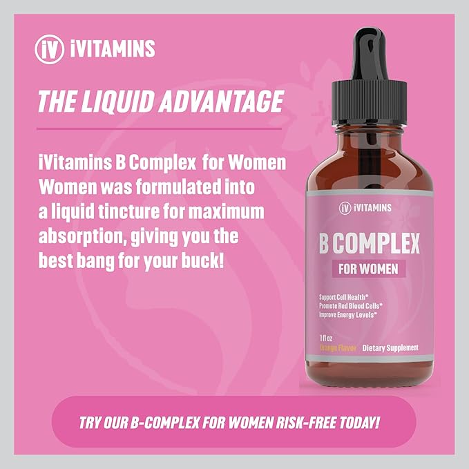 B Complex Vitamins for Women B12 Complex 1 fl