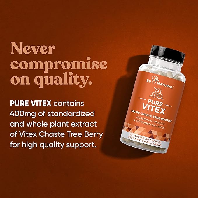 Vitex Pure 400 Mg Chasteberry – 60 Vegan