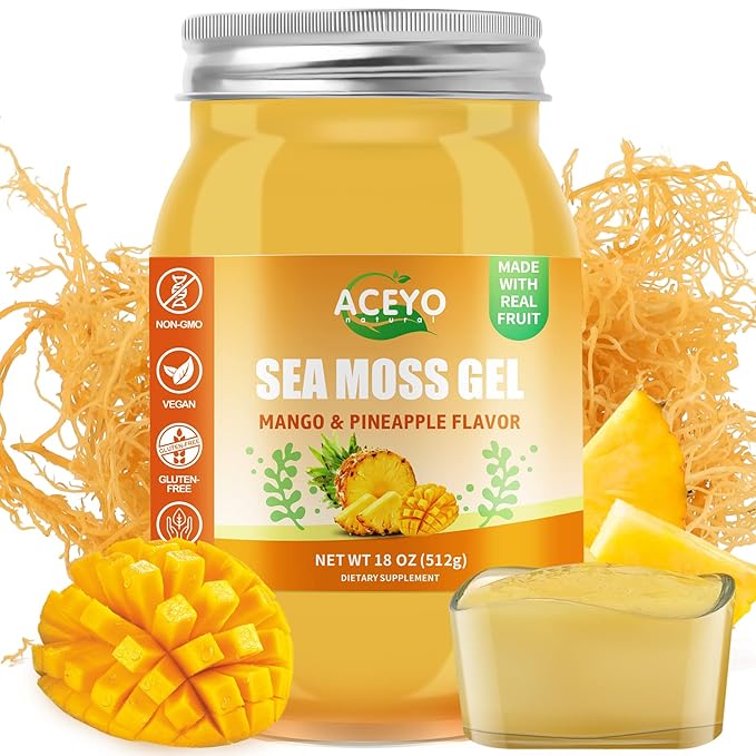 (18 OZ) Irish Sea Moss Gel 102 Vitamins