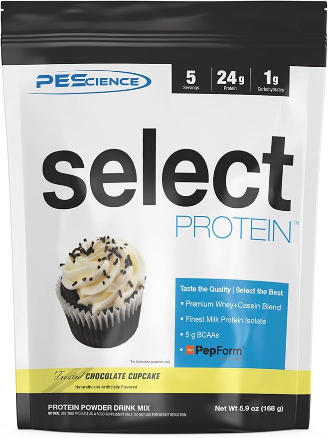 PEScience Select Low Carb Protein Powder, 5 Serving,