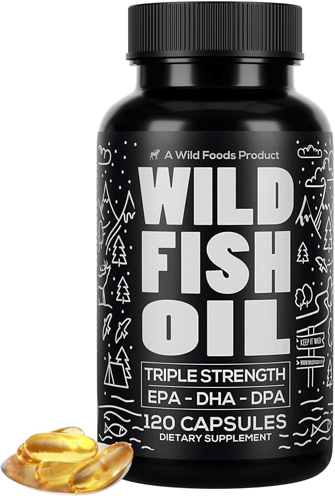 Wild Foods Omega 3 Fish Oil 120 Capsules (1 pk)
