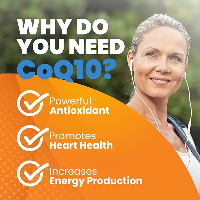 Doctor's Best High Absorption CoQ10 100 mg, 120 Count
