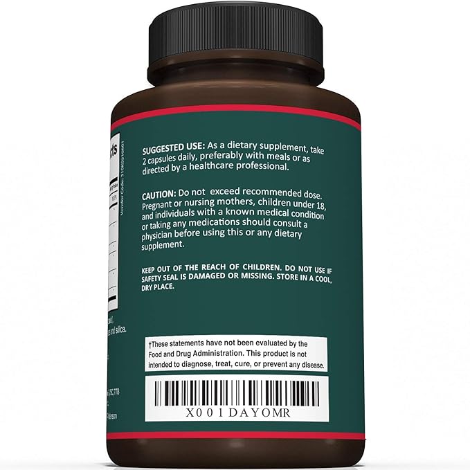 Sunergetic Premium Uric Acid Support Supplement – Uric Acid Cleanse & Kidney Support – Includes Tart Cherry, Chanca Piedra, Celery Extract & Turmeric - Uric Acid Support Formula – 60 Veggie Capsules