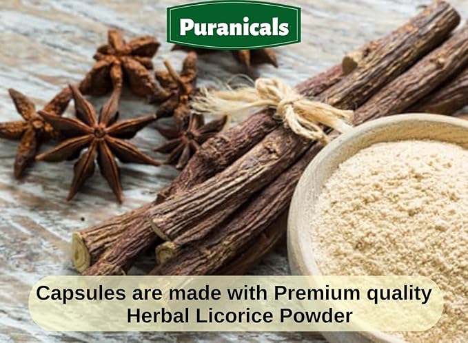 Licorice Premium 320 Capsules Non GMO 700 mg 100% Pure