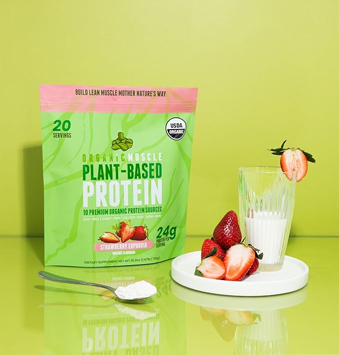 Organic Muscle Vegan Protein Powder