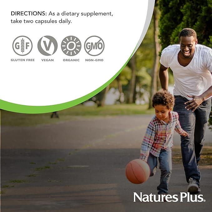 Natures Plus Source of Life Garden D3 - 5000 iu, 60 Vegan 30 Servings