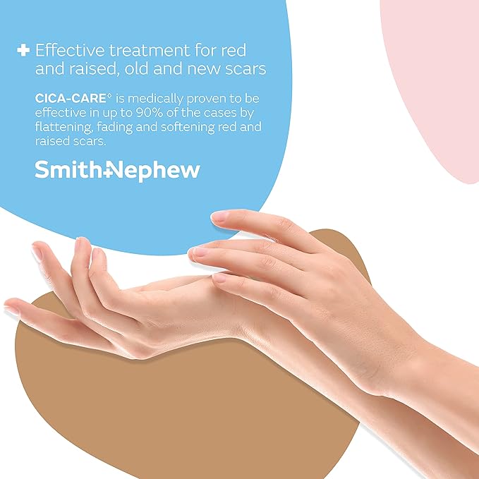 Smith+Nephew CICA-CARE Self-Adhesive Silicone Gel Sheet 5 Inches 6 Inches